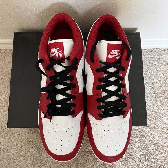 Nike Air Jordan 1 Retro MCS Low Chicago Red Baseball Cleats CJ8524-611 Sz 14 New main image 6